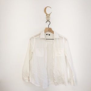 Urban Outfitters BDG White Button Down Shirt